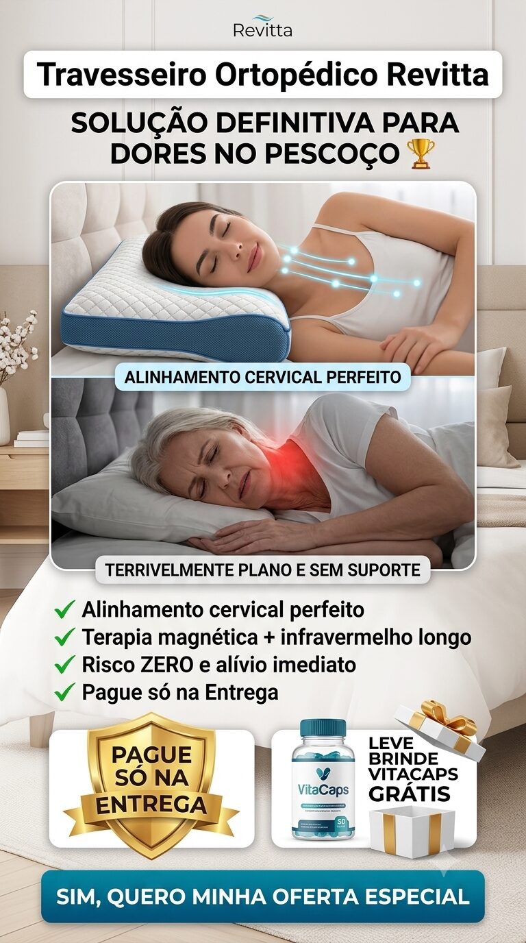 Travesseiro Revitta - Clique para pedir o seu