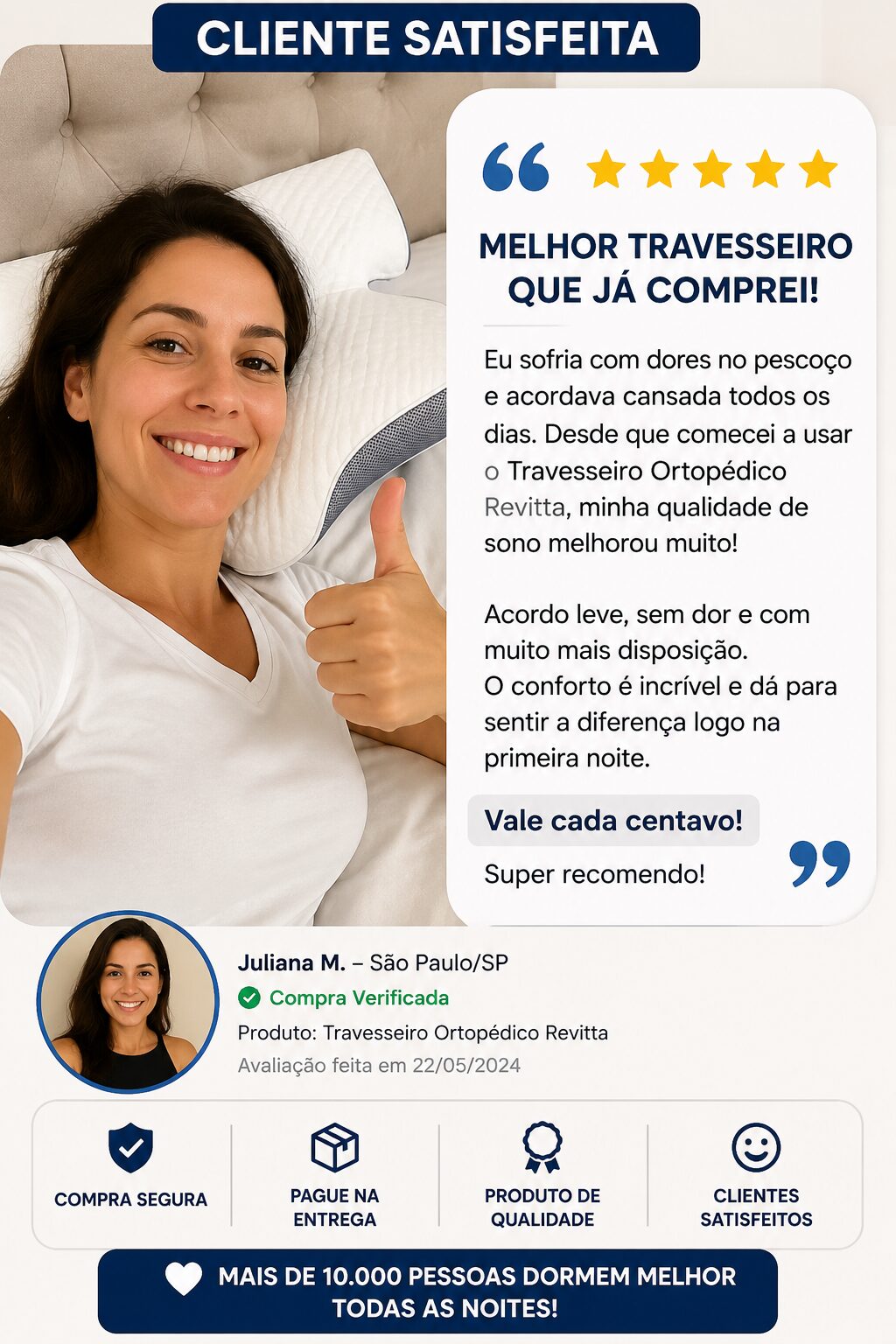 Depoimento Juliana - Cliente Satisfeita