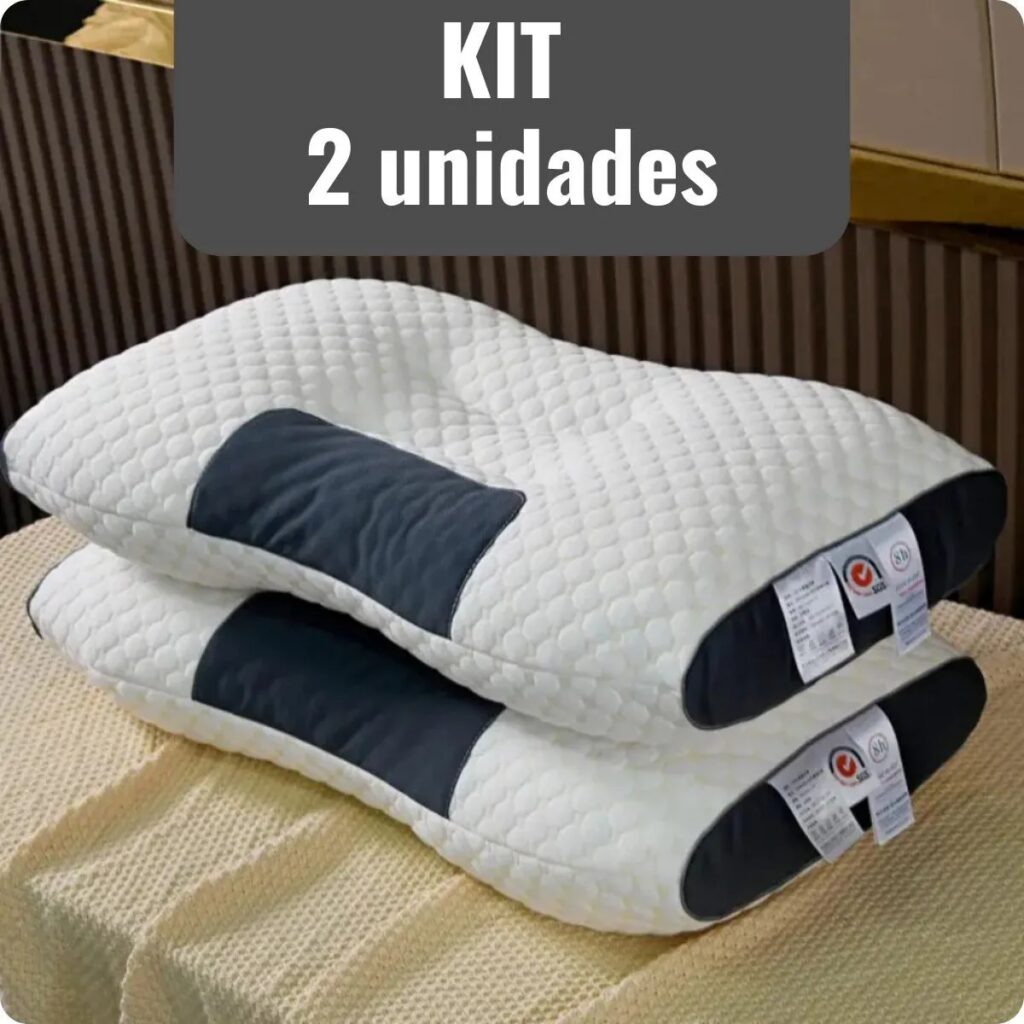 Kit 2 Travesseiros Revitta